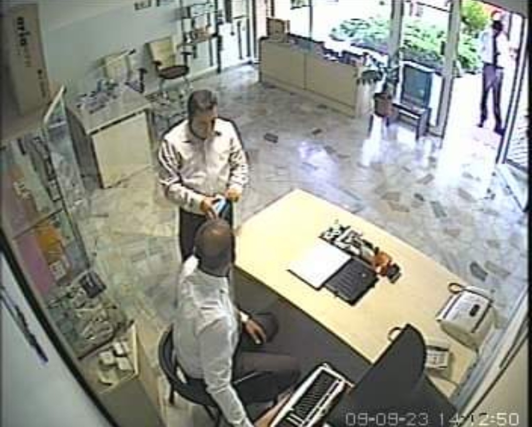 technician installing cctv